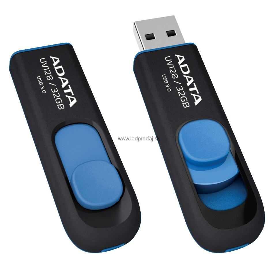 ADATA USB UV128 32GB modrý (USB 3.0)
