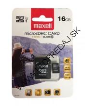 Maxell Micro SDHC 16GB Class 10+ adapter 90 MB/s