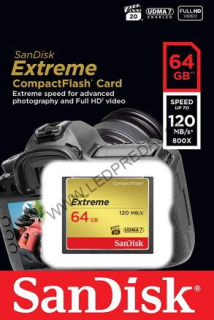 Sandisk Compact Flash Extreme 64GB 120MB/s