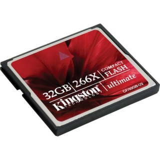 32 GB ELITE PRO COMPACTFLASH CARD (CF) KINGSTON 266X
