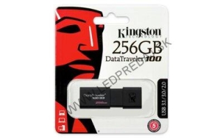 Kingston USB 256GB DT100 G3 Black 3.0