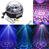 LED disco guľa mp3