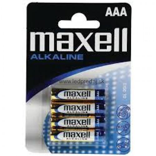 MAXELL ALKALINE AAA LR03 4/Blister
