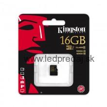 16 GB MICRO SDHC KINGSTON UHS-I CLASS 10 90/45 MB/S