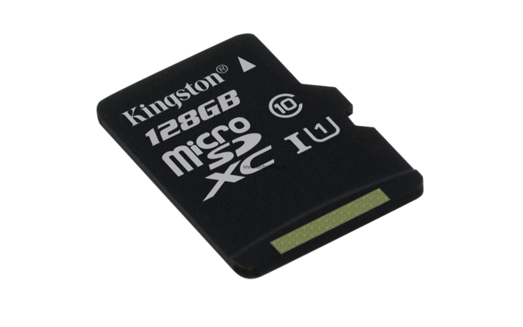 128GB MICROSDXC KINGSTON UHS-I U1 45R/10W