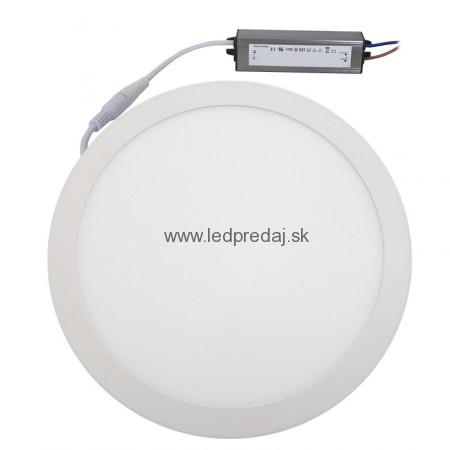 okrúhly zapustený LED mini panel 24W