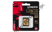 128GB SDXC ULTIMATE UHS-I KINGSTON 90R/45W CLASS 10