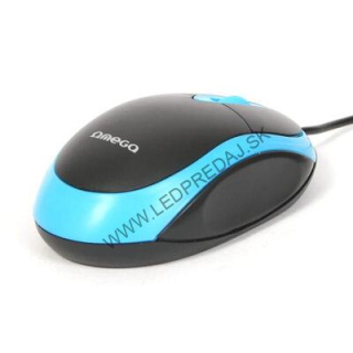 OMEGA MOUSE OM-06V OPTICAL 1200DPI VALUE LINE BLUE