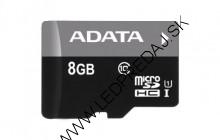 ADATA 8GB MICROSDHC PREMIER,CLASS 10,WITH ADAPTER