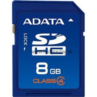 ADATA 8GB SDHC CARD CLASS 4