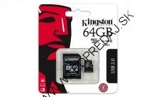 KINGSTON MICRO SD 64 GB UHS-I U1 45/10 +1 AD.