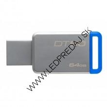 Kingston 64GB USB 3.0 DataTraveler 50 (Metal/Blue)