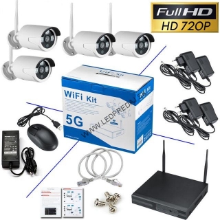 4 kamerovy  set wifi kit 5g