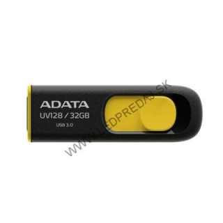 Adata DashDrive™ Series USB 32GB UV128 Yellow 3.0